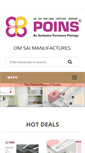 Mobile Screenshot of omsaimanufactures.com